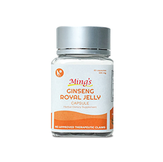 ginseng royal jelly bottle product packaging