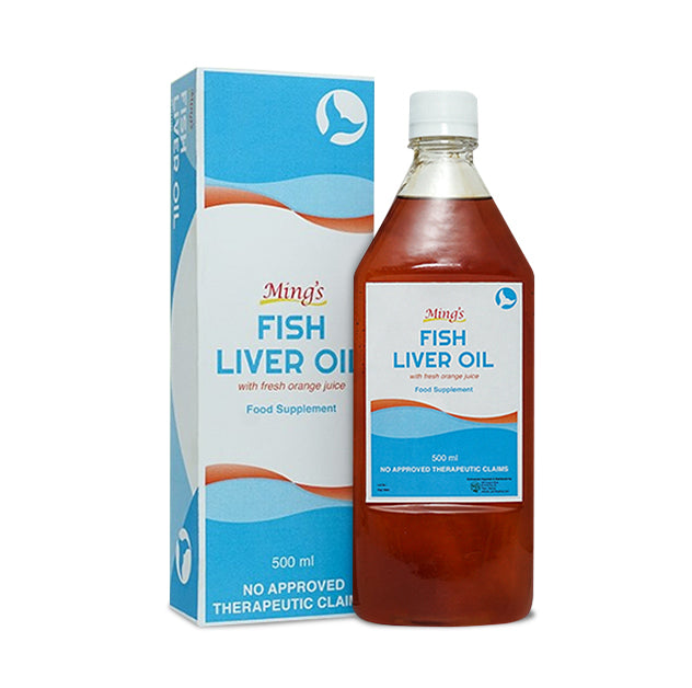 Ming’s Fish Liver Oil Syrup with Orange Juice