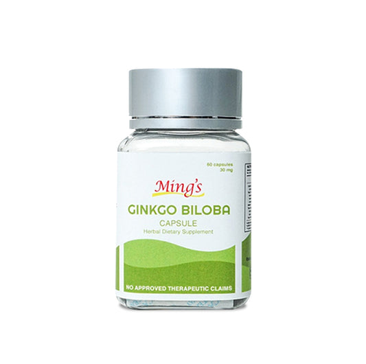 Ming’s Ginkgo Biloba Softgel Capsule 30mg