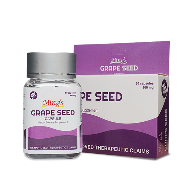 Ming’s Grape Seed Softgel Capsule 200mg