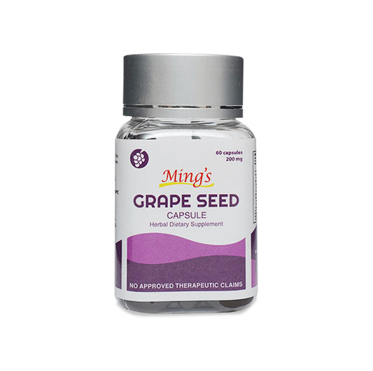 Ming’s Grape Seed Softgel Capsule 200mg