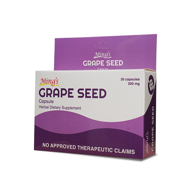 Ming’s Grape Seed Softgel Capsule 200mg