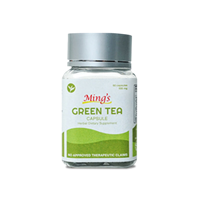 Ming’s Green Tea Softgel Capsule 500mg