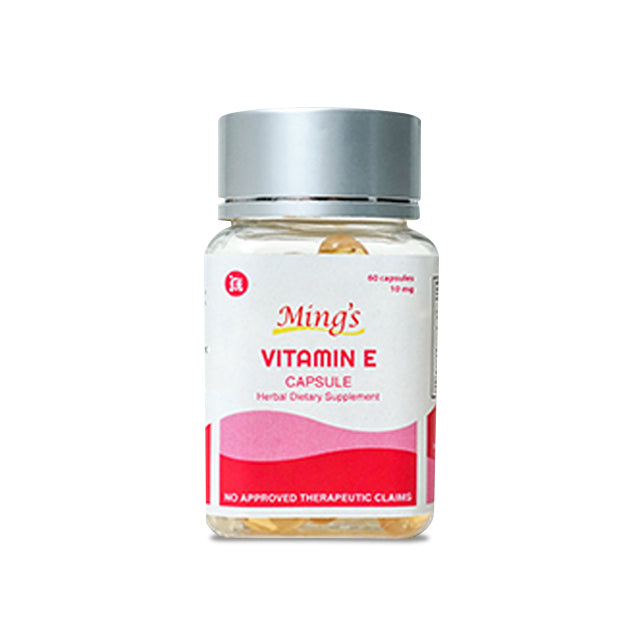 Ming’s Vitamin E Softgel Capsule 10mg